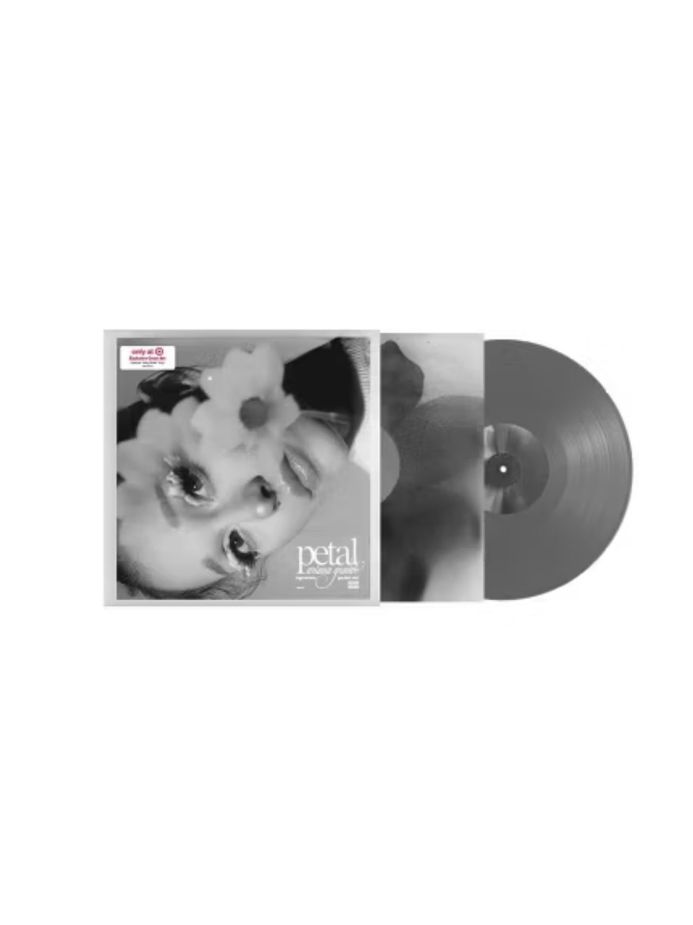 Ariana Grande Gray Petal Vinyl LP - Gray Pressing